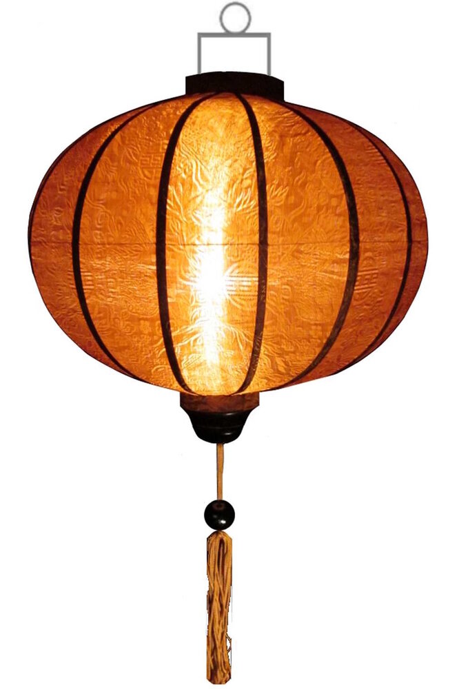Kupferfarberne Lampion Globus 45