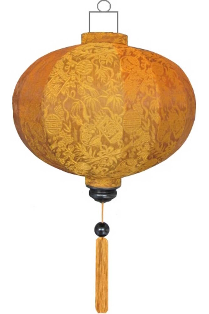 Kupferfarberne Lampion Globus 62