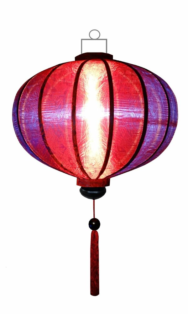 Indigofarbene Lampion Globus 62