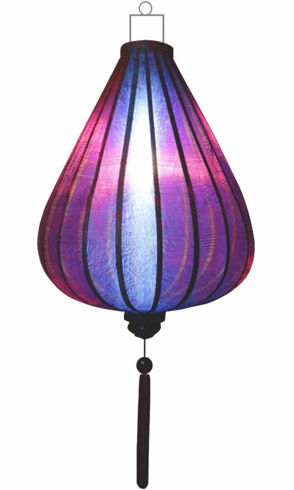 Lilafarbe Lampion Tropfen 62