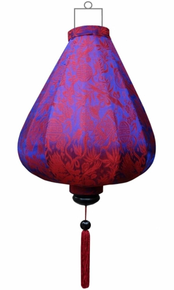 Indigofarbene Lampion Tropfen 62