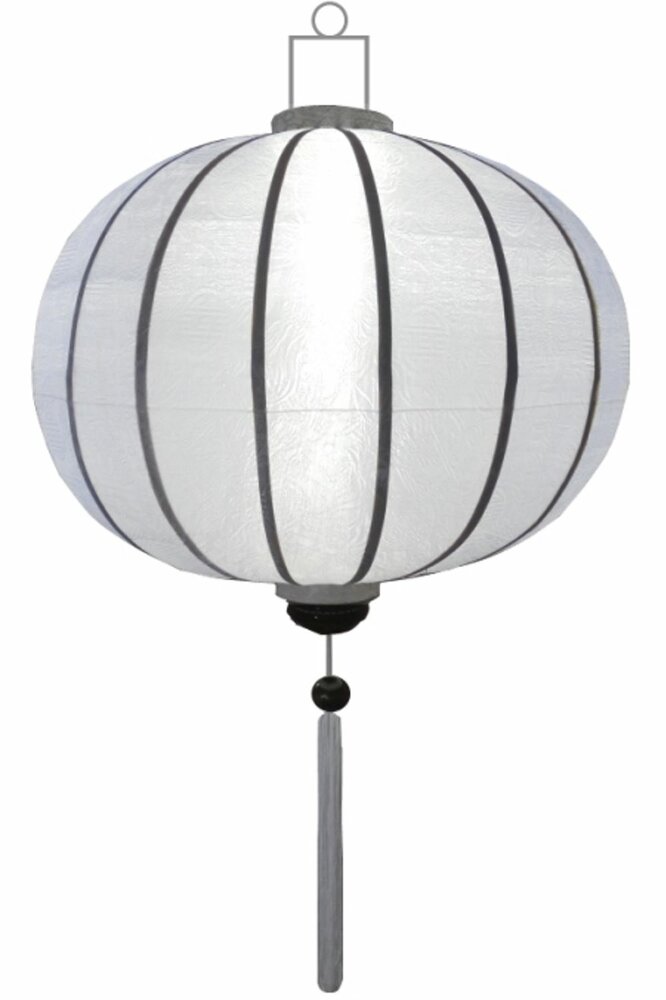 Wei&szlig;farbe Lampion Globus 72