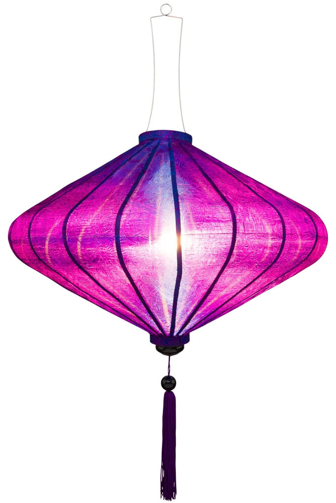 Lilafarbene Lampion Ufo 62