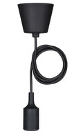 Pendel f&uuml;r Lampion / P-E27-BLK