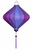 Lilafarbe Lampion Diamant 45