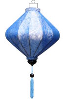 Blaufarbe Lampion Diamant 45