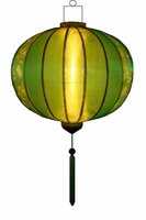 Gr&uuml;nfarbe Lampion Globus 45