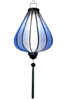Blaufarbe Lampion Tropfen 45