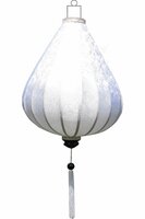 Wei&szlig;farbe Lampion Tropfen 45