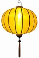 Gelbfarbe Lampion Globus 62