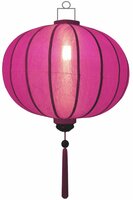 Rosafarbe Lampion Globus 62