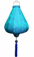 T&uuml;rkisfarbene Lampion Tropfen 62