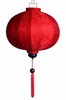 Rotfarbe Lampion Globus 72