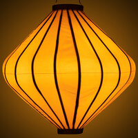 Wetterfeste Lampion Diamant Kupfer / Gold