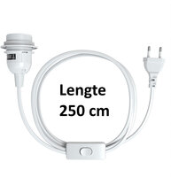 Lampenaufh&auml;ngung f&uuml;r drinnen / PS-E27-IN-WH