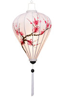 Kirschbl&uuml;te Lampions Wei&szlig; Ballon 45