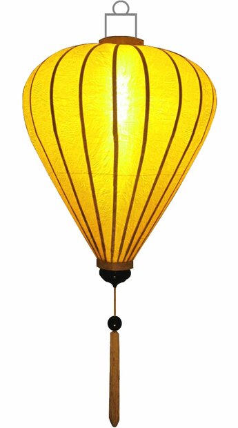 Gelbfarbe Lampion Ballon 45