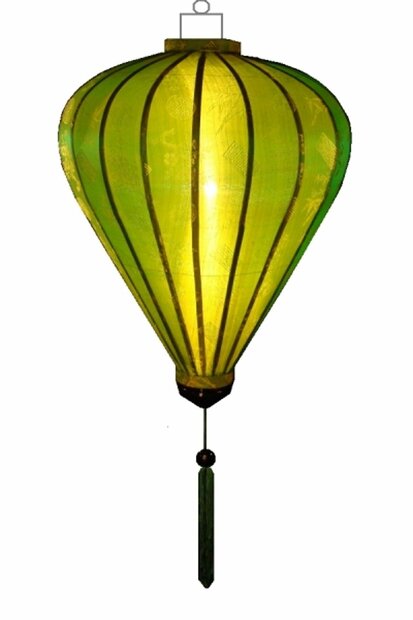 Gr&uuml;nfarbe Lampion Ballon 45
