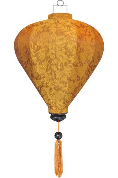 Kupferfarberne Lampion Ballon 45