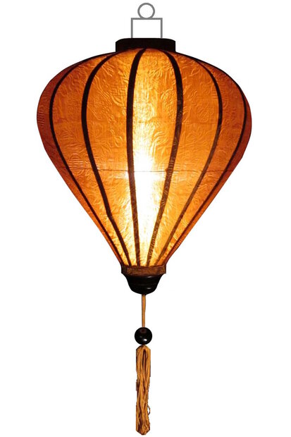 Kupferfarberne Lampion Ballon 45