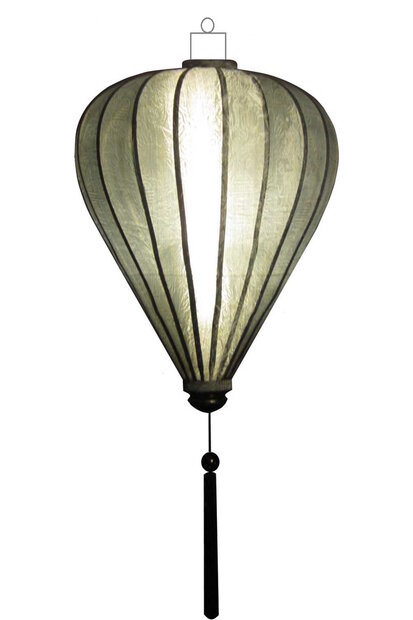 Silberfarberne Lampion Ballon 45