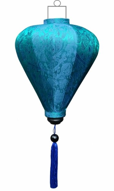 T&uuml;rkisfarbene Lampion Ballon 45