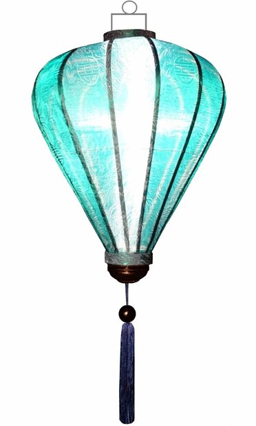 T&uuml;rkisfarbene Lampion Ballon 45