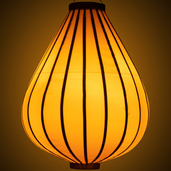 Wetterfeste Lampion Tropfen Kupfer / Gold