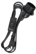 Lampenaufh&auml;ngung f&uuml;r drinnen / PS-E27-IN-BLK