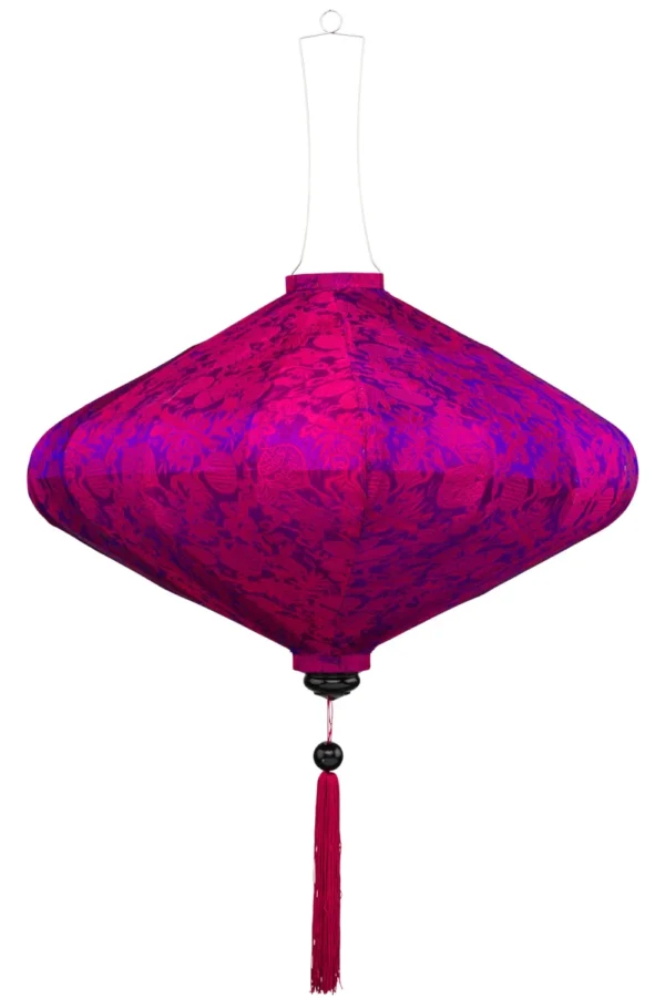 Indigofarbene Lampion Ufo Disc