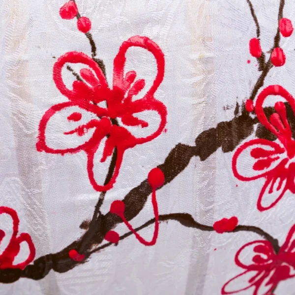 Detail japanische Kirschblüte