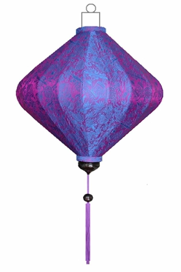 Lilafarbe Lampion Diamant