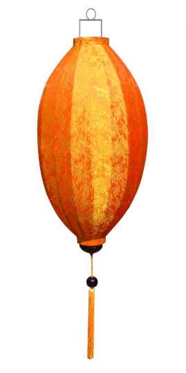 Orangefarbene Lampion Mango