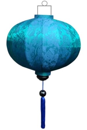 Türkisfarbene Lampion Globus