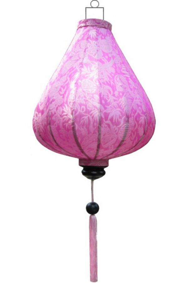 Rosafarbe Lampion Tropfen