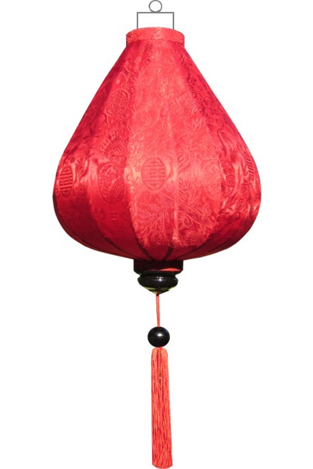 Rotfarbe Lampion Tropfen