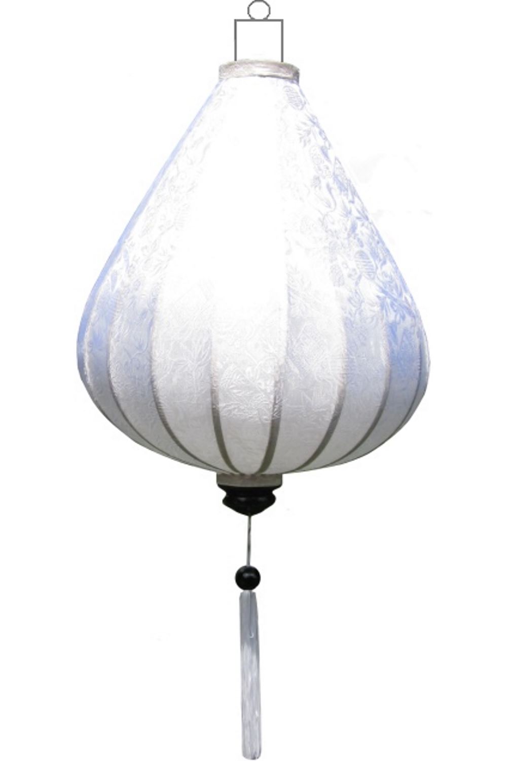 Weißfarbe Lampion Tropfen