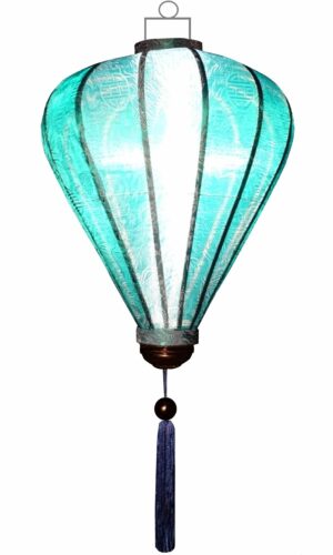 Türkisfarbene Lampion Ballon