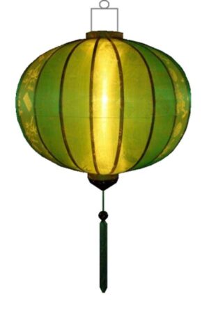 Grünfarbe Lampion Globus